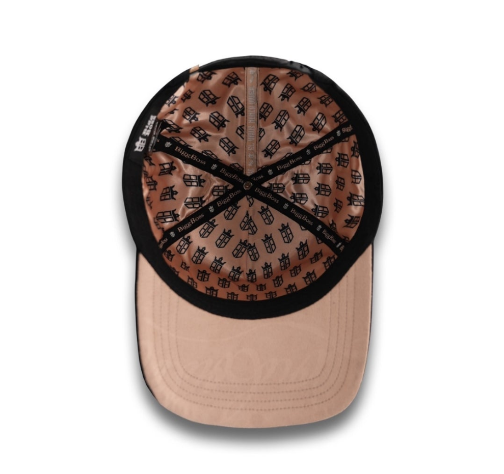 Hats Virus Rose Gold Crystals Black
