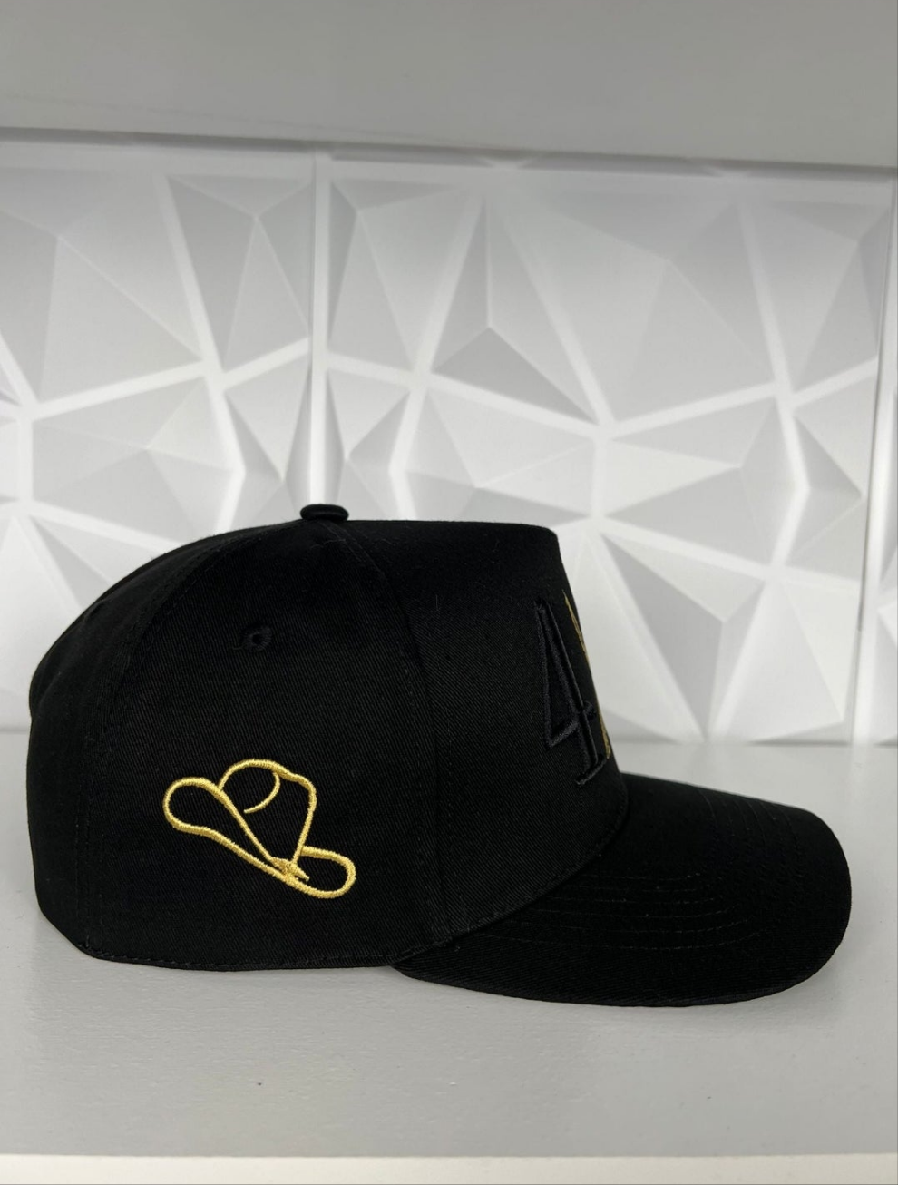 4×1 SnapBack Gorra-Negra