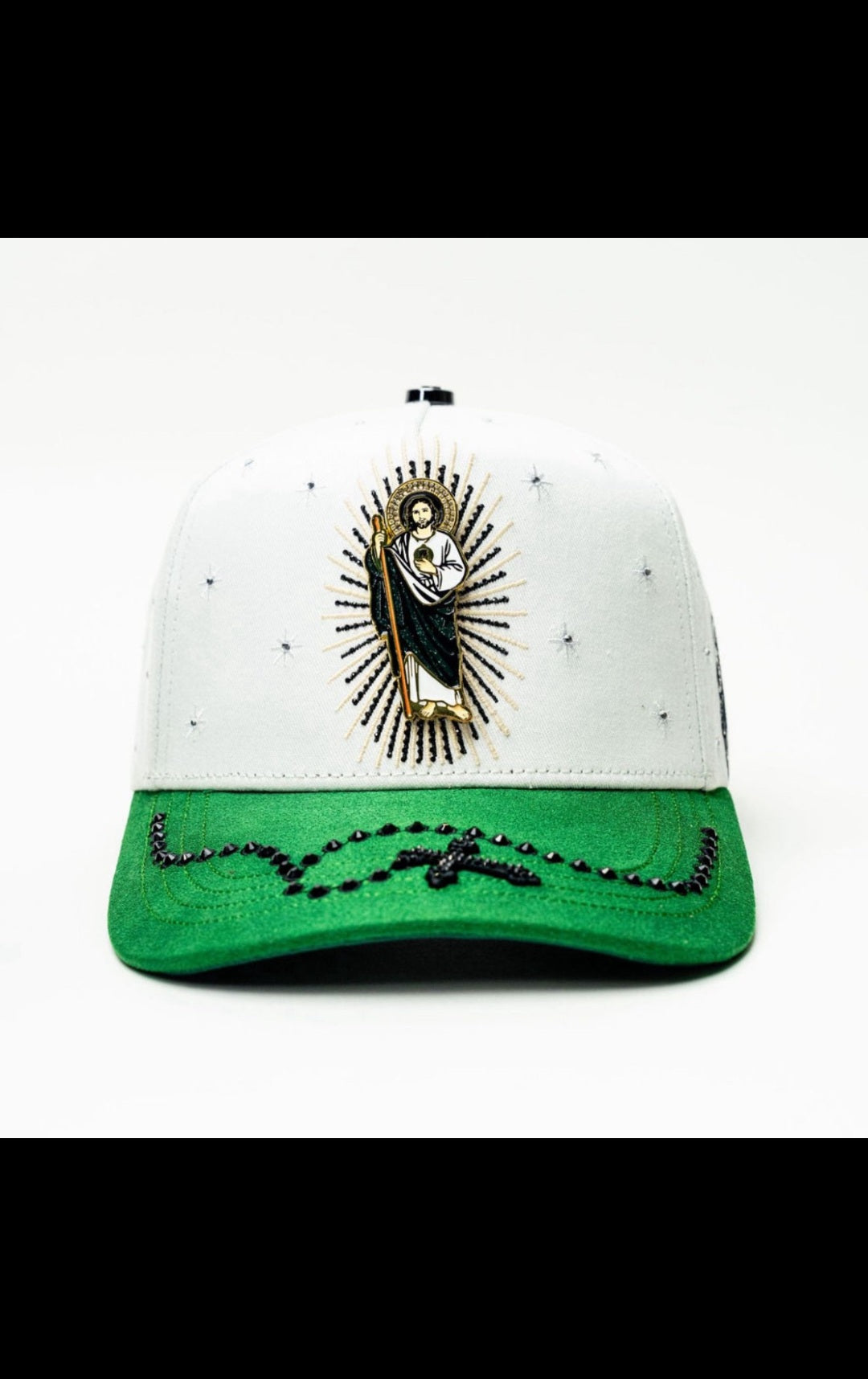 San Judas White Rosario